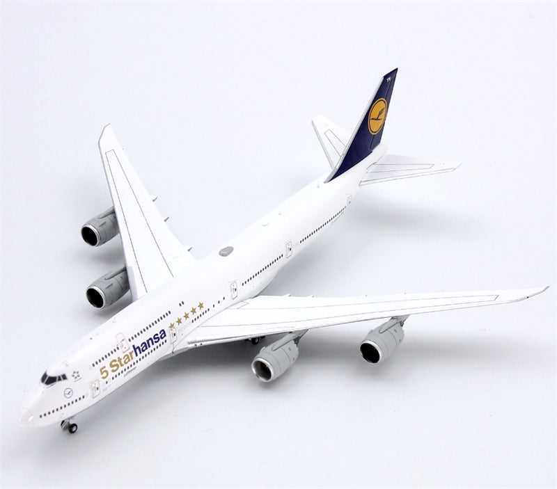 YY Wings Lufthansa Airlines for Boeing 747-8 D-ABYM 5 Star hansa Livery 1:400 Airplane Pre-built  Airliner Model Display