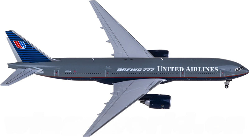 JC Wings 1:400 United Airlines Boeing 777-200 N777UA Diecast Model view 2