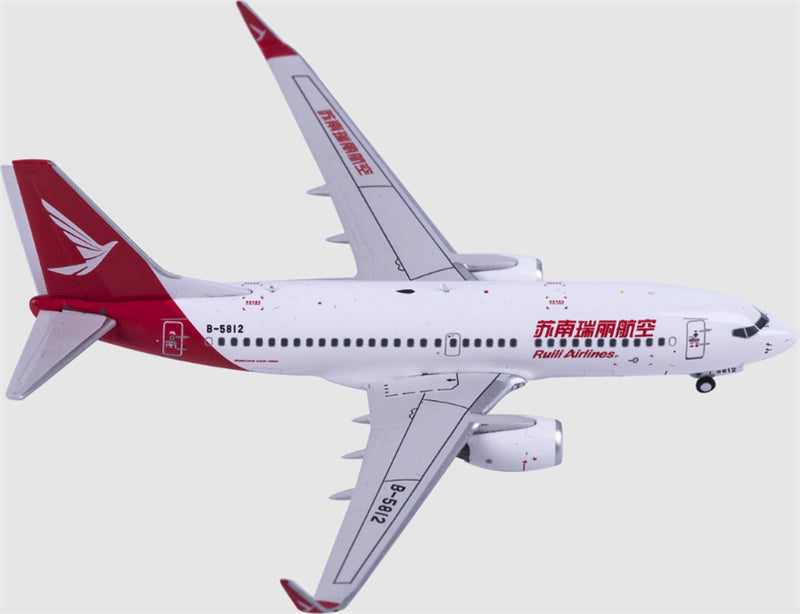 Z2 Model 1:400 Ruili Airlines B737-700 B-5812 DIECAST Model
