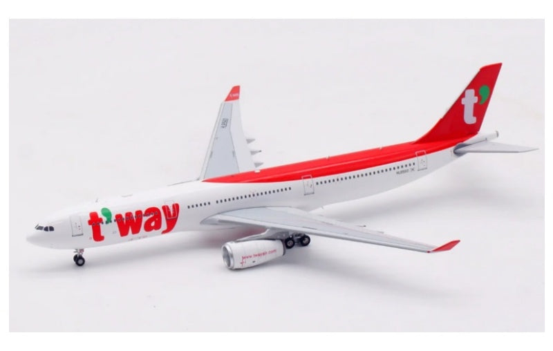 Aviation 1:400 T'way Air A330-300 HL8560  DIECAST Model