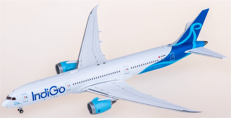 JC Wings Indigo Airlines Boeing 787-9 Dreamliner LN-FNC 1:400 Diecast Model view 2