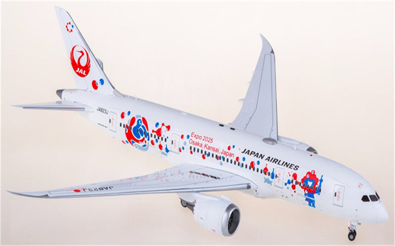 SQ Wings Japan Airlines for Boeing 787-8 JA823J 1:200 Airplane Pre-built  Airliner Model Display