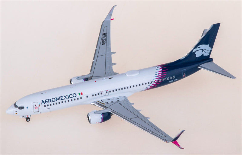 NG Models Aeromexico for Boeing 737-800 N957AM 1:400 Airplane Pre-built  Airliner Model Display