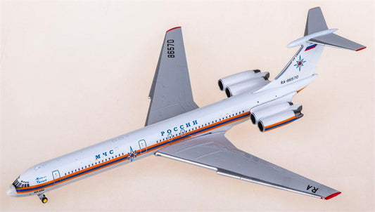 Phoenix Russia Emercom Ilyushin IL-62M RA-86570 1:400 Aircraft Model