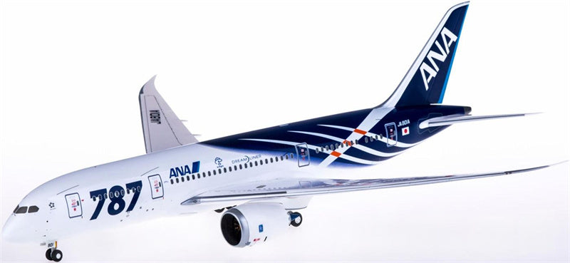 Hogan ANA Boeing 787-8 JA801A Ground Condition 1:200 ABS Model view 2