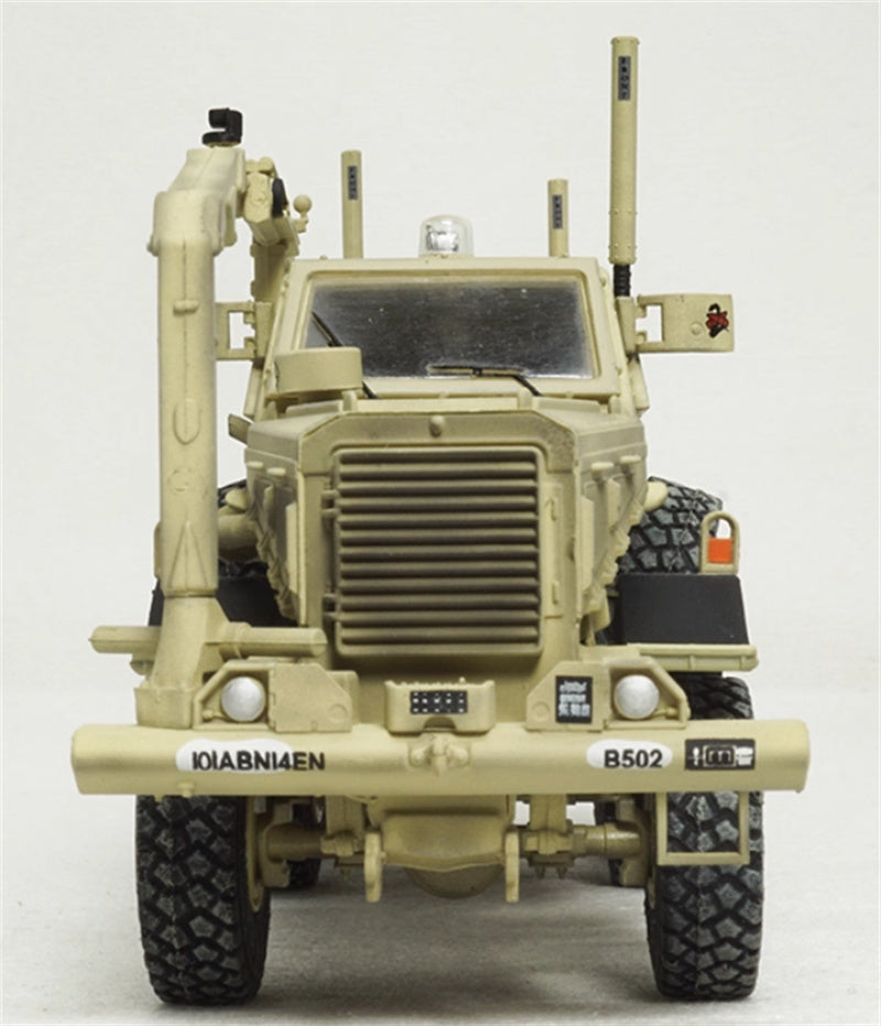T-MODEL Buffalo Lightning Protection Vehicle US 101st Airborne Division Iraq 2006 desert color 1:72 Tank Pre-built Model