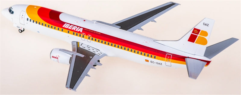 JC Wings Iberia airlines Boeing 737-400 EC-GAZ 1:200 Diecast Model view 3