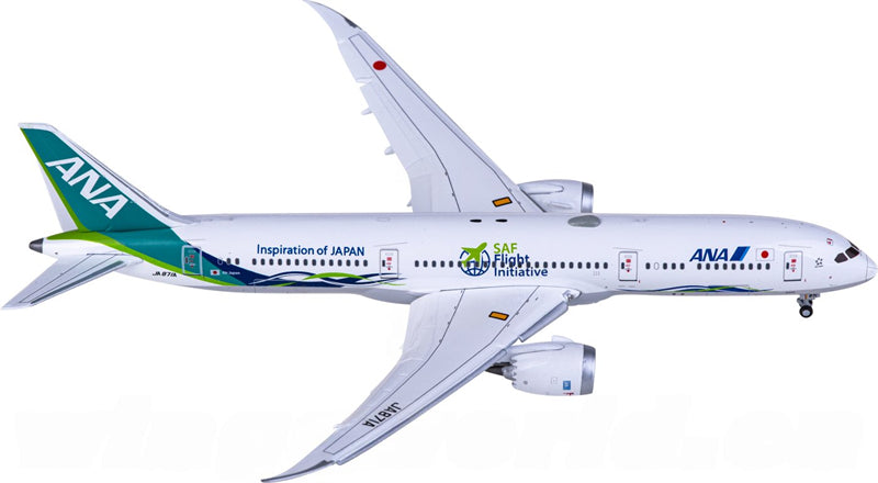 JC Wings ANA Boeing 787-9 Dreamliner JA871A Flaps Down 1:400 Diecast Model view 1
