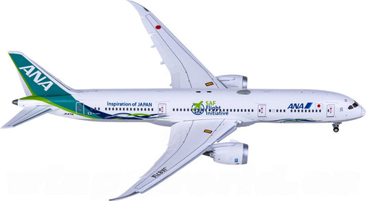 JC Wings ANA Boeing 787-9 Dreamliner JA871A Flaps Down 1:400 Diecast Model view 1