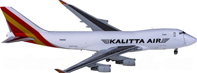 JC Wings Kalitta Air Boeing 747-400F N403KZ Interactive 1:400 Diecast Model view 3