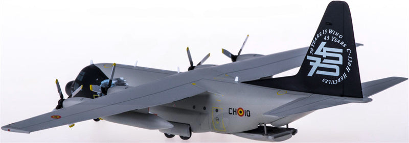 Herpa Belgian Air Component Lockheed C-130H Hercules CH-10 1:200 Diecast Model view 2
