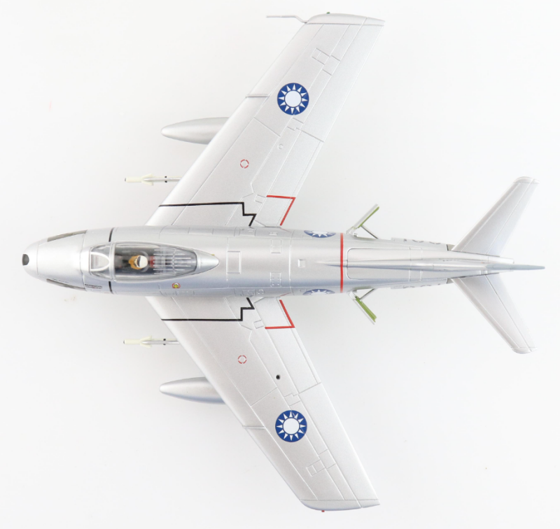 HOBBYMASTER ROCAF F-86F 5th FG 1:72 Model  Taiwan exclusive item Gen. Wu-0 Chiao 001/51-2893