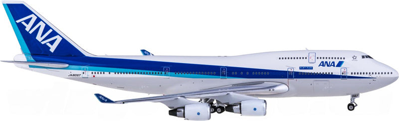 Phoenix ANA Boeing 747-400 JA8097 Happy Flight 1:400 Diecast Model view 3