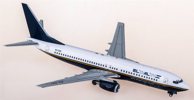 JC Wings 1:200 El Al Boeing 737-800 4X-EKI Diecast Model view 3