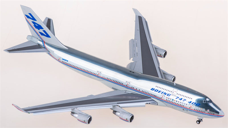 Patriot Boeing 747-400 N401PW Flaps Down 1:400 Diecast Model view 1
