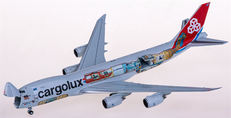 JC Wings Cargolux Boeing 747-8F LX-VCM 1:400 Diecast Model view 2