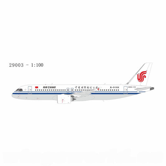 NG Models Air China Comac C919 B-919X 1:100 Diecast Model view 1