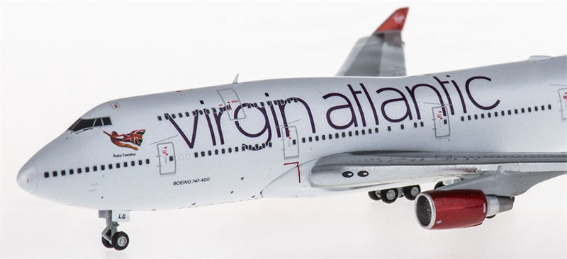 Geminijets Virgin Atlantic Boeing 747-400 G-VXLG 1:400 Diecast Model view 2