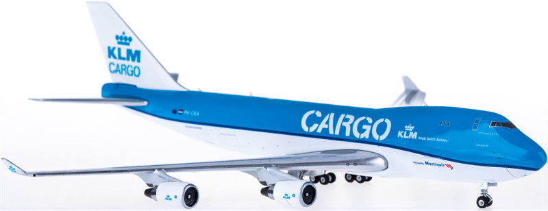 フェニックス KLM カーゴ ボーイング 747-400 PH-CKA 1:400 飛行機 組み立て済み旅客機モデル ディスプレイ
