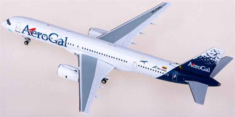 NG Models AeroGal Boeing 757-200 HC-CHC 1:400 Diecast Model view 4