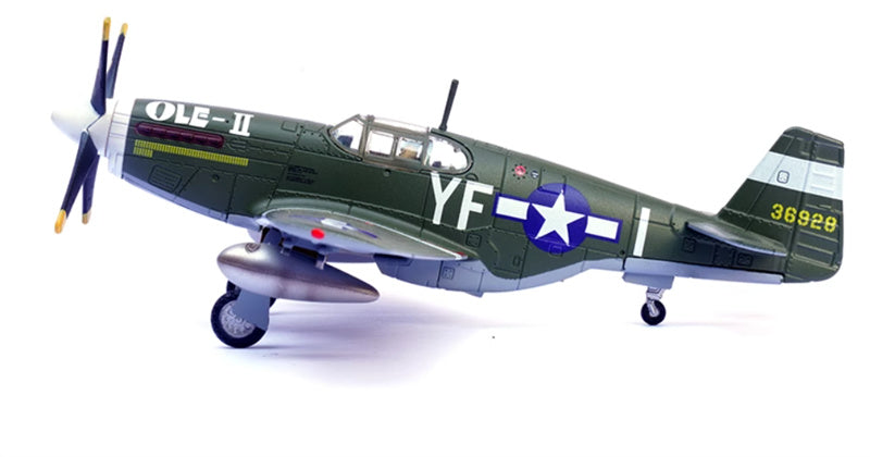 FLOZ The 355th Squadron 358th Air Wing US P-51B Mustang II fighter 1:72 Aircraft Pre-built Model