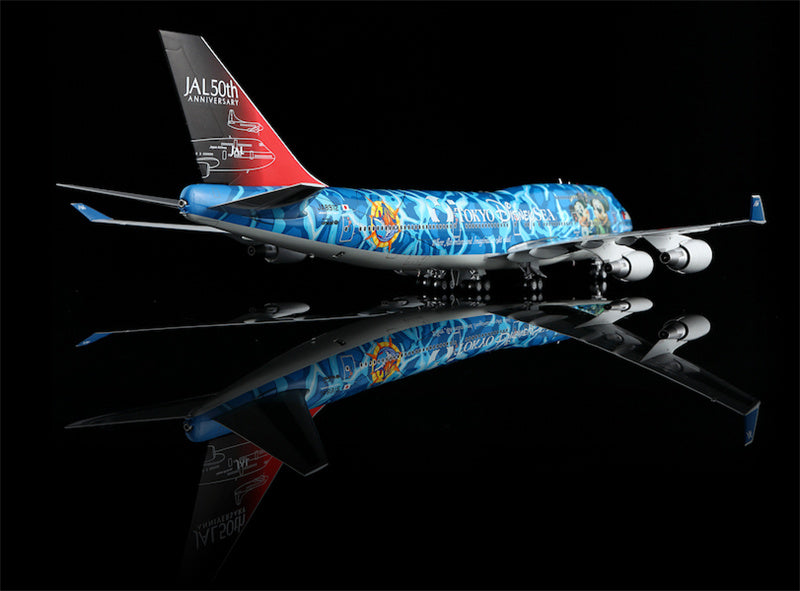 SQ Wings 1:200 JAL Japan Airlines Boeing 747-400 JA8912 Diecast Model view 5
