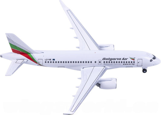 Herpa 1:500 Bulgaria Air Airbus A220-100 LZ-VIE  Diecast Model