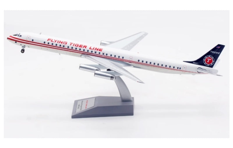 Inflight 1:200 Flying Tiger Line DC-8-63 N624FT polishing DIECAST Model