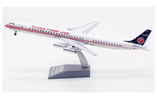 Inflight 1:200 Flying Tiger Line DC-8-63 N624FT polishing DIECAST Model