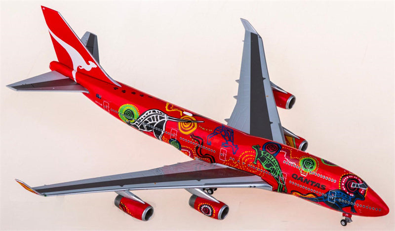 HX Models 1:400 Qantas Boeing 747-400 VH-OJB Model
