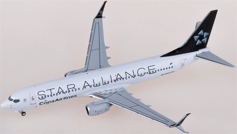 NG Models Copa Airlines Boeing 737-800 HP-1823CMP Star Alliance 1:400 Diecast Model view 2