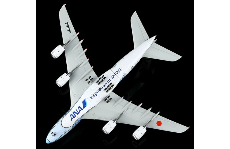 HX Models 1:400 ANA A380 JA381A Standard Edition DIECAST Model