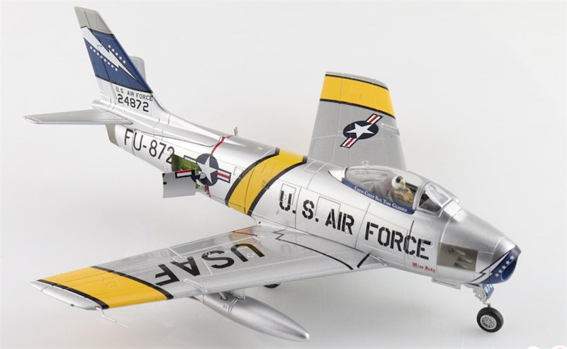 HOBBY MASTER North American F-86F Gene Kranz 24872 USAF EAA Aviation Museum 1:72 Aircraft Pre-built Model