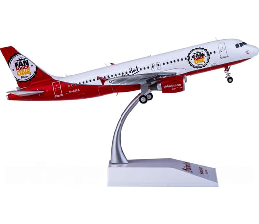 JC Wings Air Berlin Airbus A320 D-ABFK 1:200 Aircraft Pre-built  Airliner Model Display