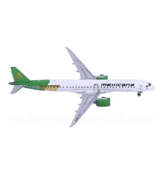 Geminijets 1:400 Mexicana Embraer ERJ-195-E2 XA-MXA  DIECAST Model
