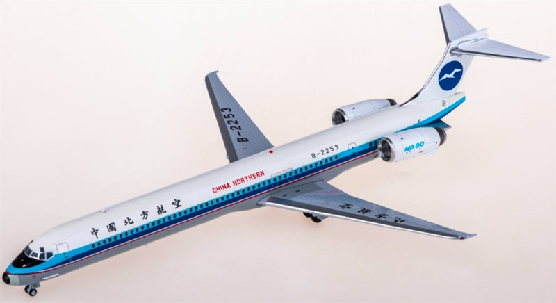 Geminijets China Northern Airlines McDonnell Douglas MD-90 B-2253 1:200 Diecast Model view 2
