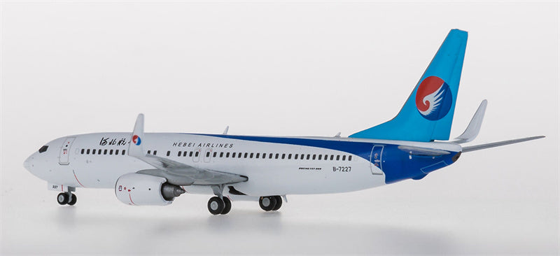 JC Wings Hebei Airlines Boeing 737-800 B-7227 1:400 Diecast Model view 4