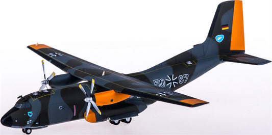 Herpa Luftwaffe Transall C-160 50+67 1:200 Diecast Model view 1