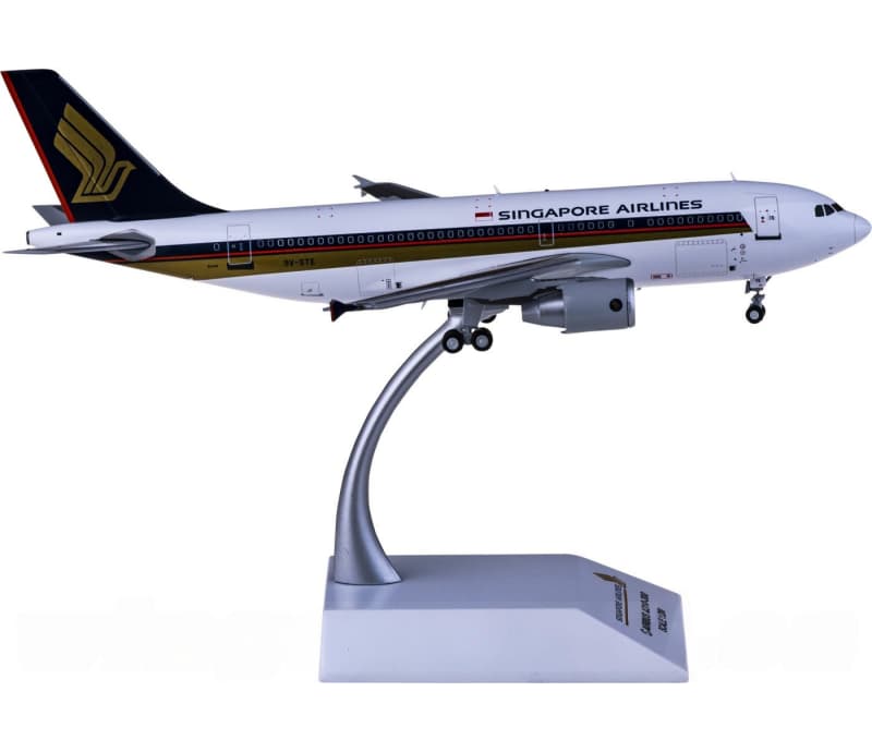 JC Wings Singapore Airlines Airbus A310-300 9V-STE 1:200 Aircraft Pre-built  Airliner Model Display