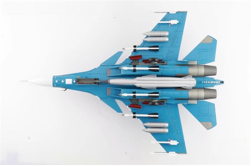 HOBBY MASTER Su-27K Sea Flanker Bort 109 aircraft carrier Admiral Kuznetsov Mediterranean Sea 1996 (with KH-41 Moskit missile) 1:72 Airplane Pre-built Model