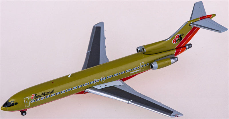 Geminijets Southwest Airlines Boeing 727-200 N406BN 1:400 Diecast Model view 3