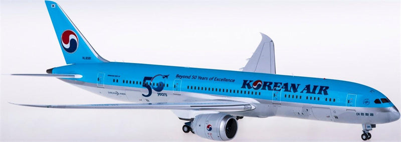 JC Wings Korean Air Boeing 787-9 Dreamliner HL8081 1:200 Diecast Model view 3