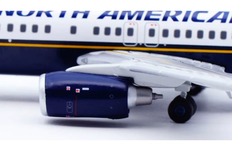 JC Wings 1:200 North American Airlines B737-800 N802NA Standard Edition DIECAST Model