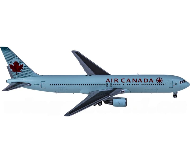 JC Wings Air Canada Boeing 767-300ER C-GBZR 1:400 Aircraft Pre-built  Airliner Model Display