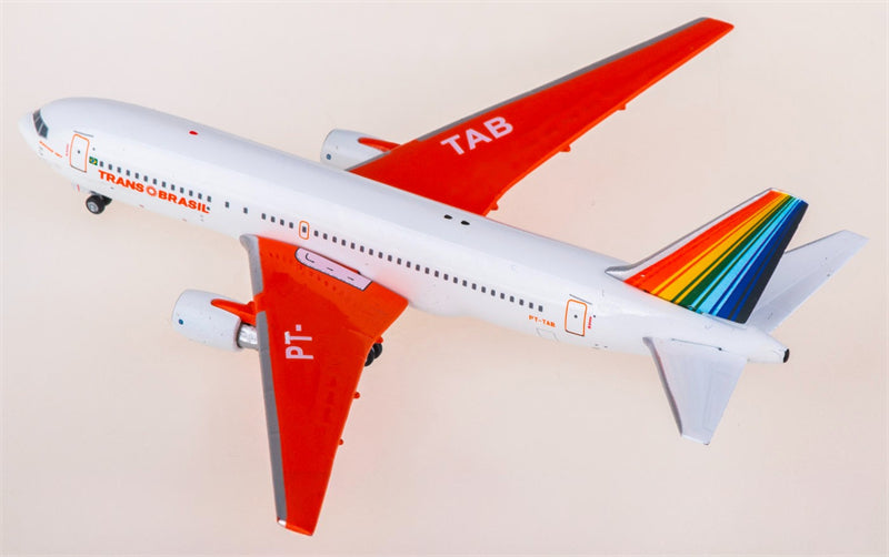 AeroClassics Trans Brazil Boeing 767-200 PT-TAB 1:400 Diecast Model view 2