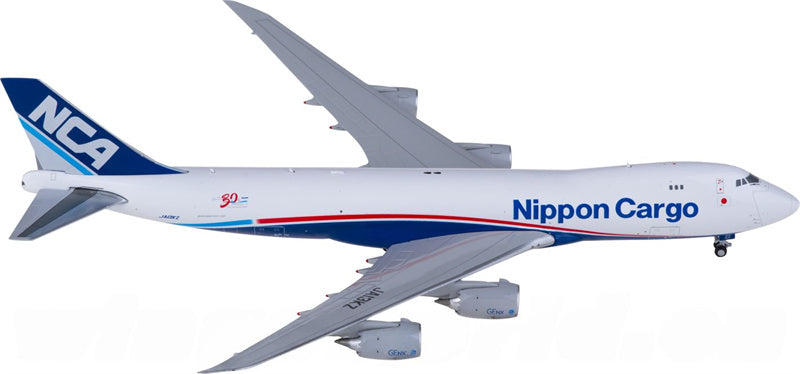 JC Wings Nippon Cargo Airlines Boeing 747-8F JA13KZ 1:400 Diecast Model view 2