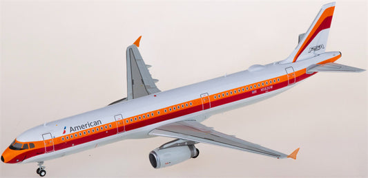 Geminijets American Airlines Airbus A321 N582UW 1:200 Diecast Model view 1