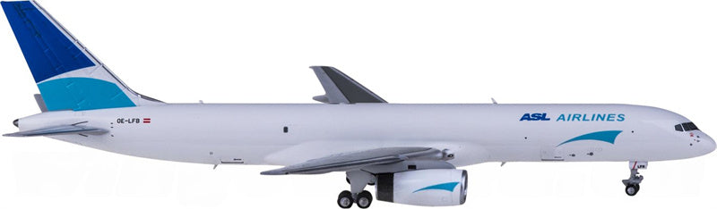 NG Models ASL Airlines Boeing 757-200F OE-LFB 1:400 Diecast Model view 3