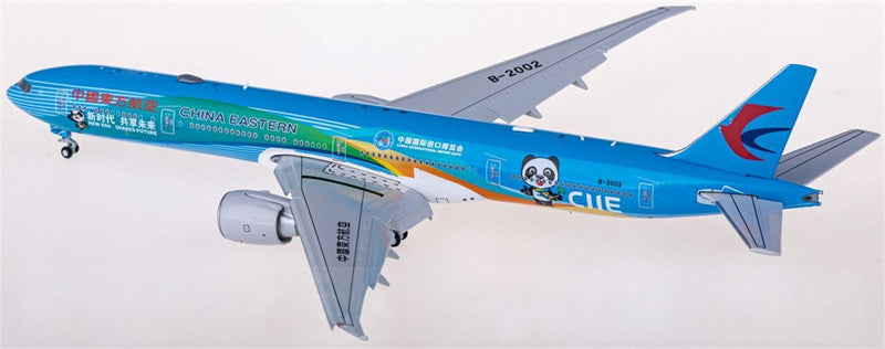 JC Wings China Eastern Boeing 777-300ER B-2002 Flaps Down 1:400 Airplan Diecast Model view 2