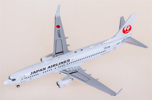 Phoenix Japan Airlines Boeing 737-800 JA317J 1:400 Diecast Model view 1